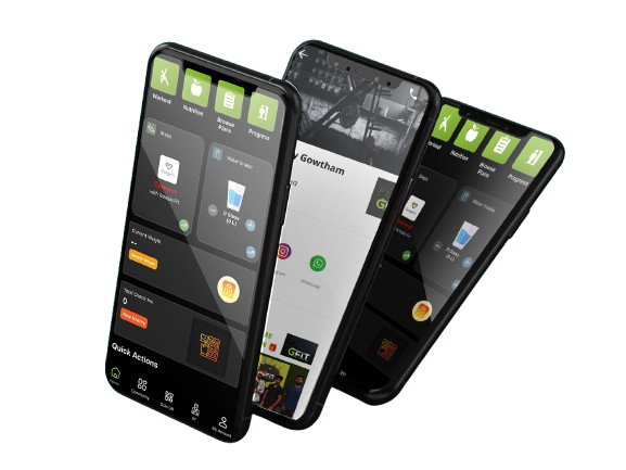 Gfit by gowtham app Mockup